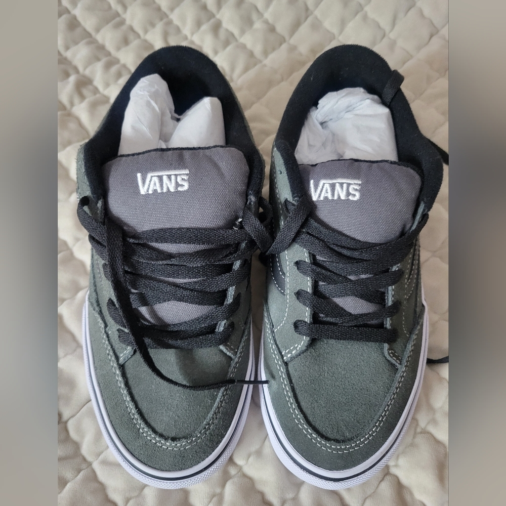 Black Gray Men's VANS Shoes